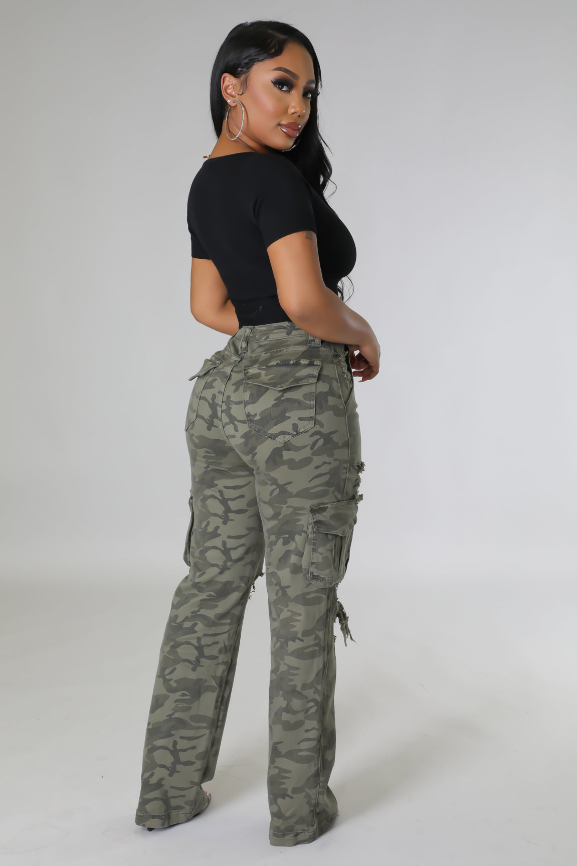 Distressed Kadet Pants