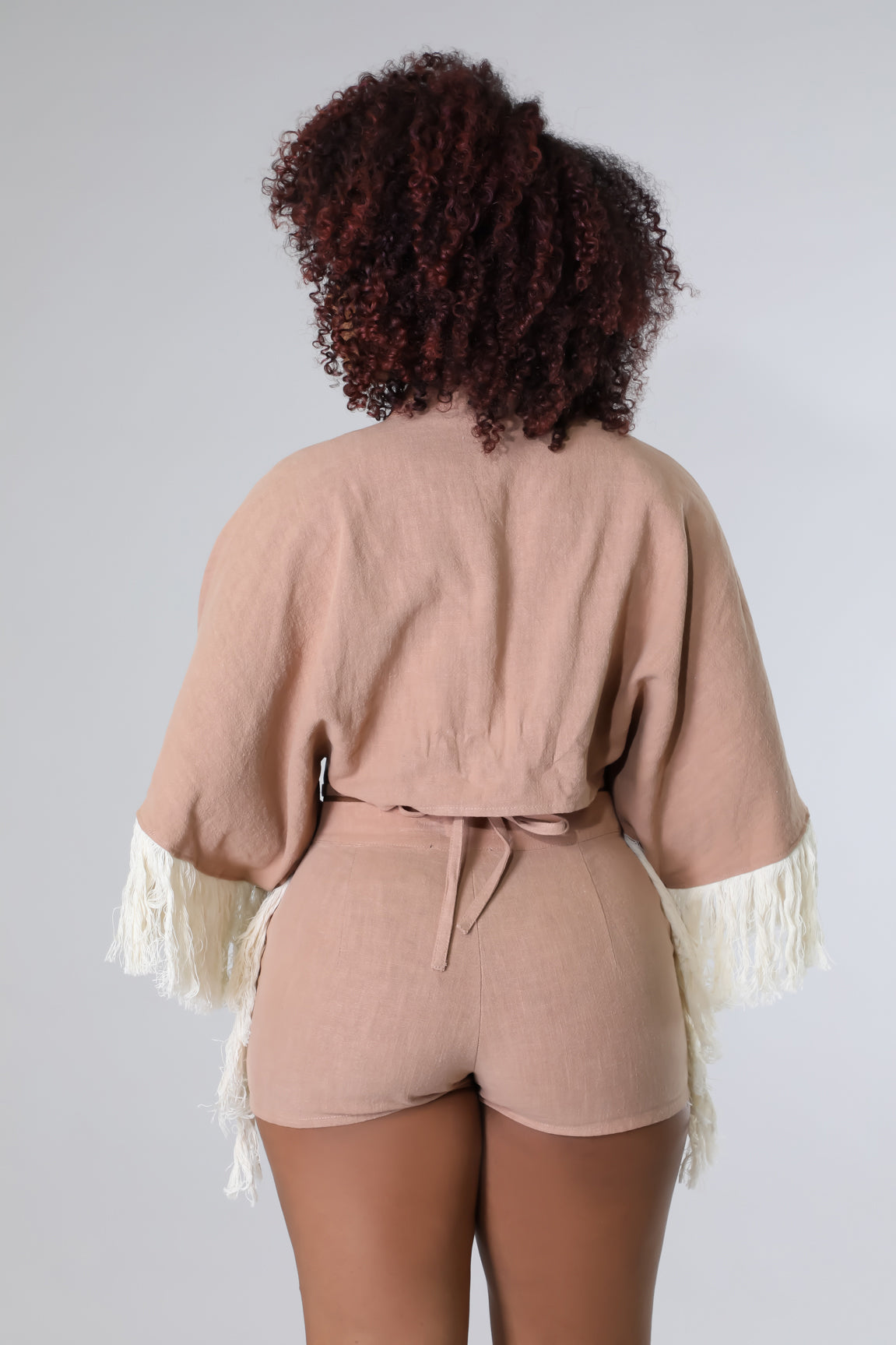 Linen Baby Short Set