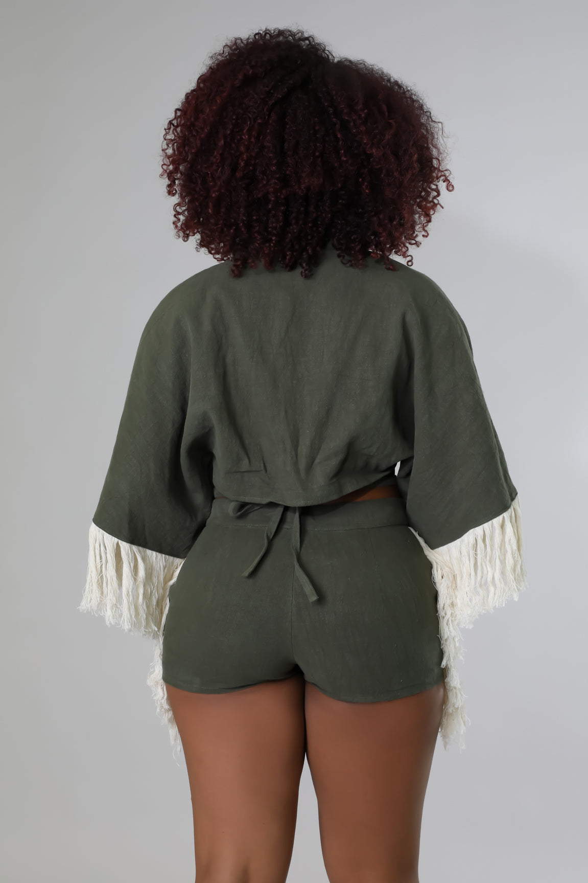 Linen Baby Short Set