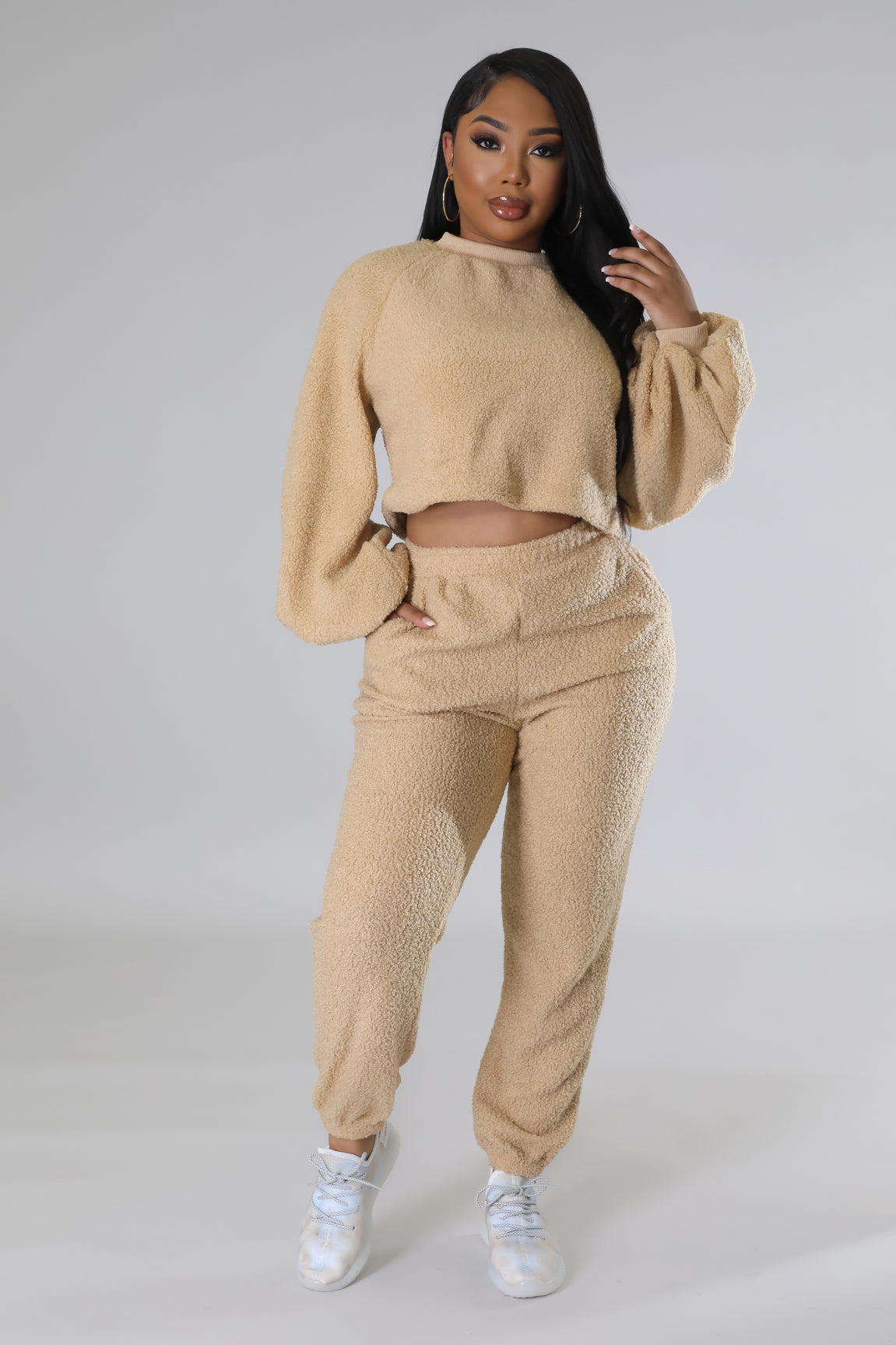 Fuzzy Feelings Pant Set