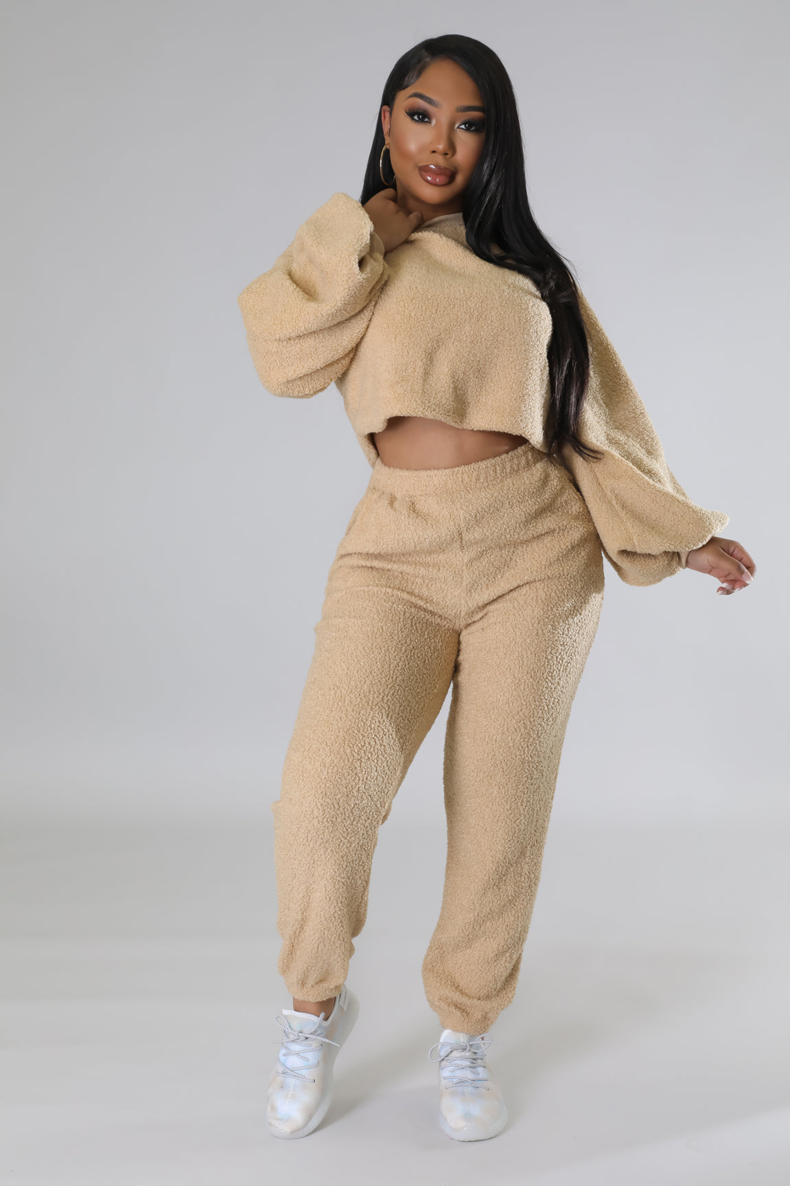 Fuzzy Feelings Pant Set