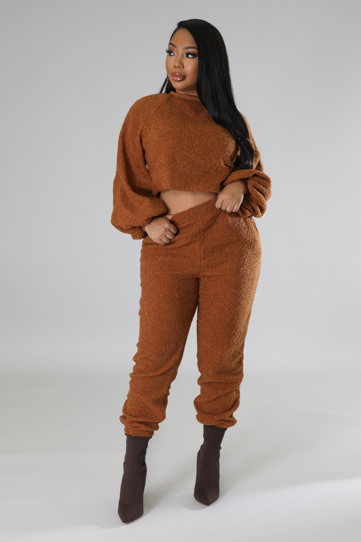 Fuzzy Feelings Pant Set