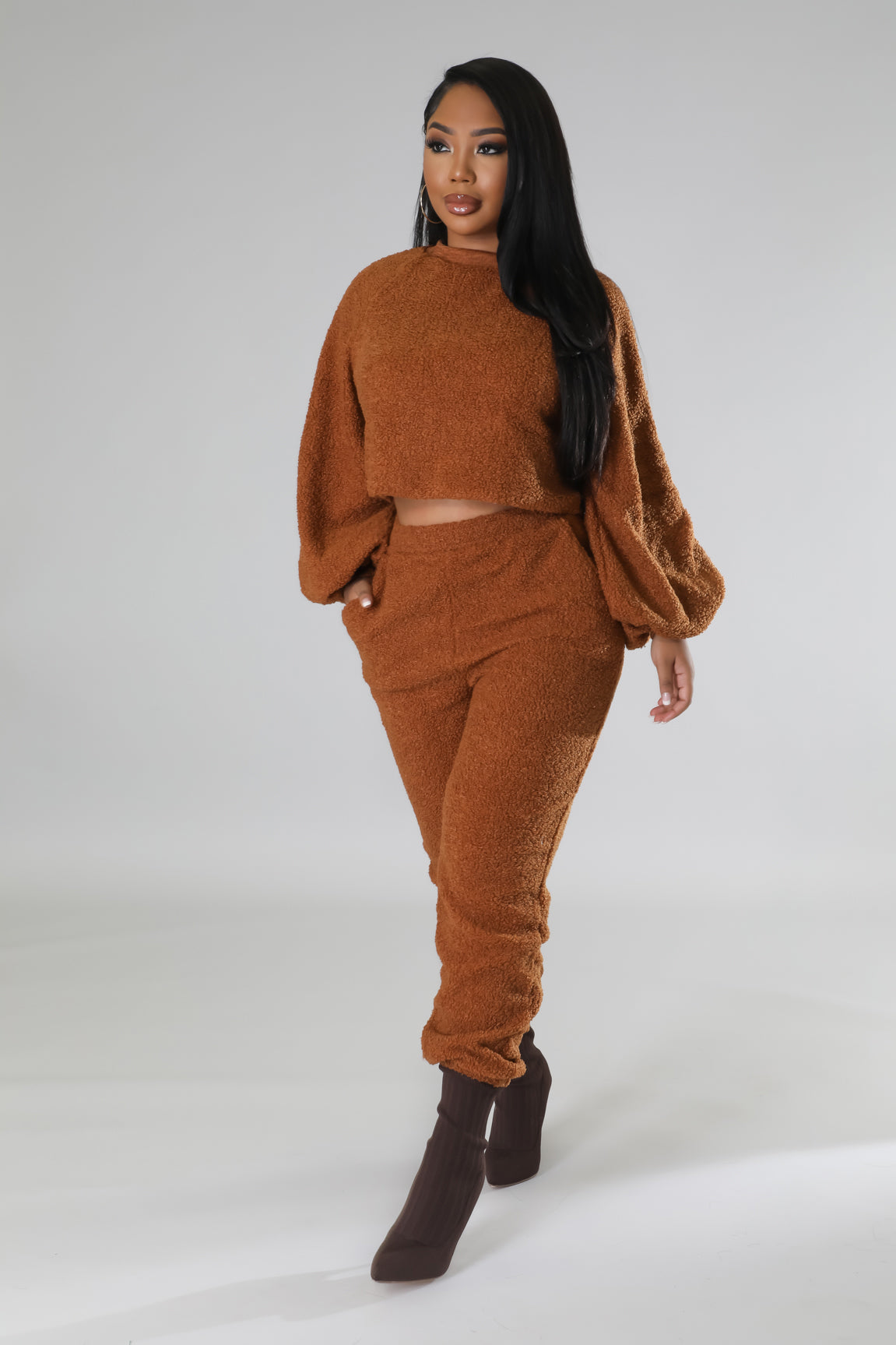Fuzzy Feelings Pant Set