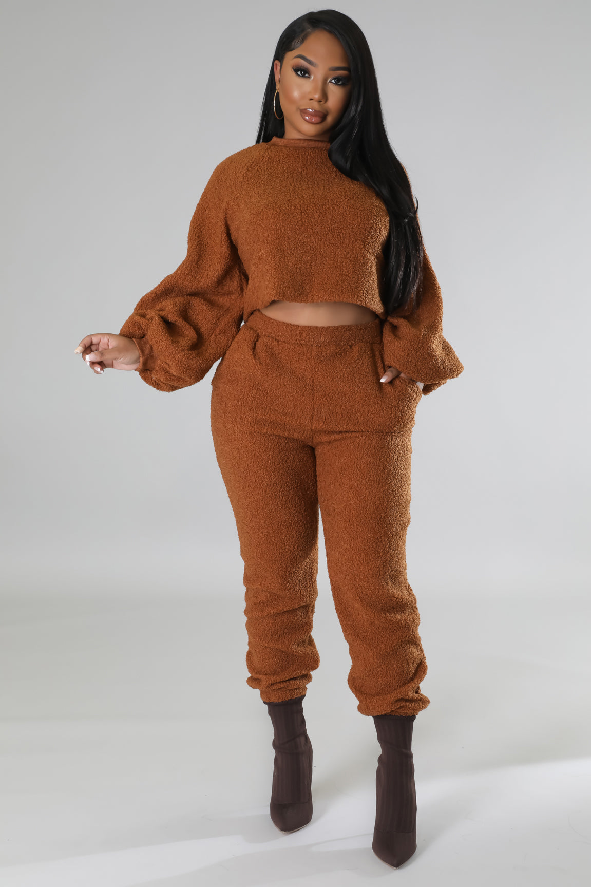Fuzzy Feelings Pant Set