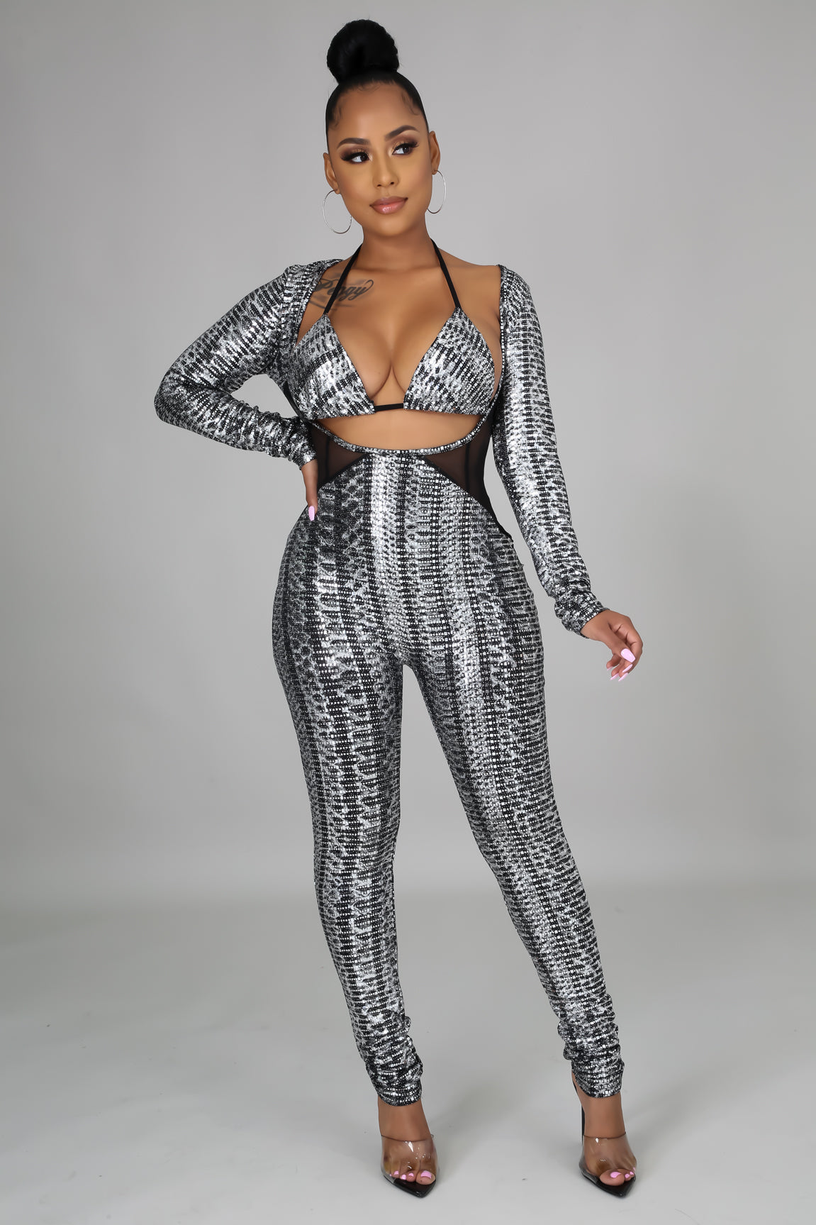 Oh She Fancy Jumpsuit Set