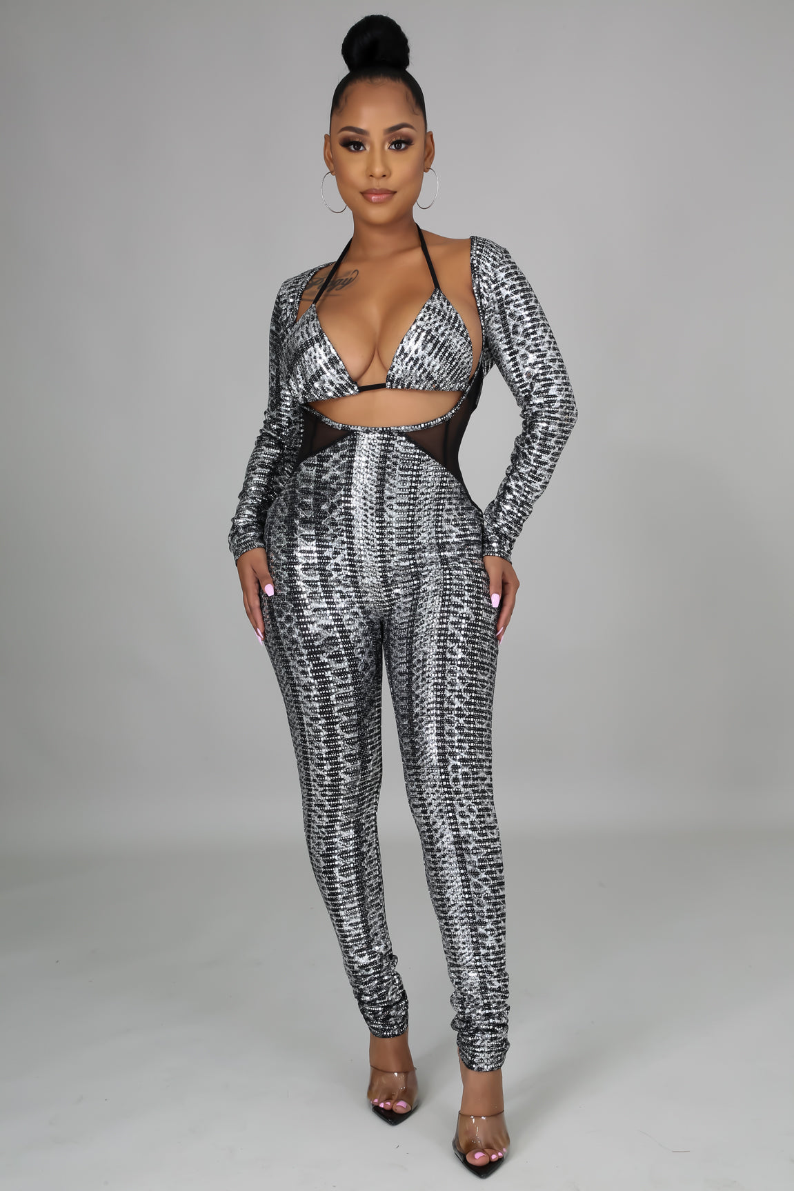 Oh She Fancy Jumpsuit Set