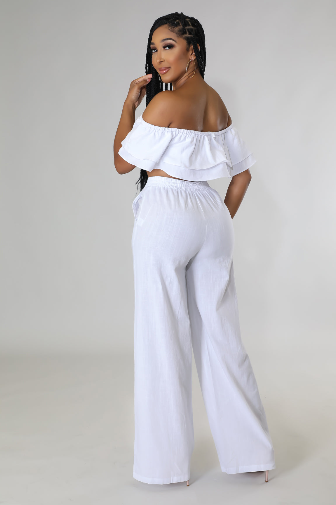 Aubrei Linen Pant Set