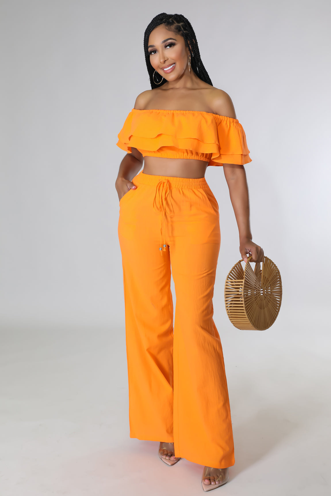 Aubrei Linen Pant Set