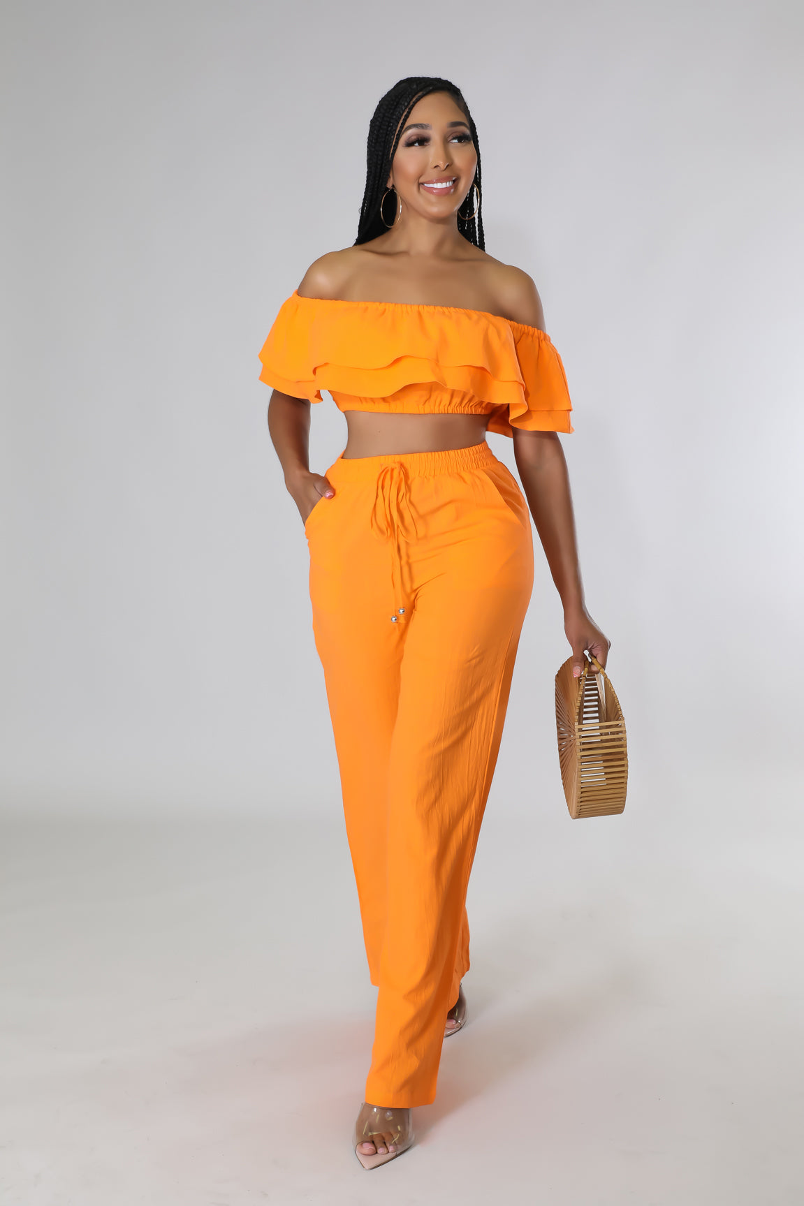 Aubrei Linen Pant Set
