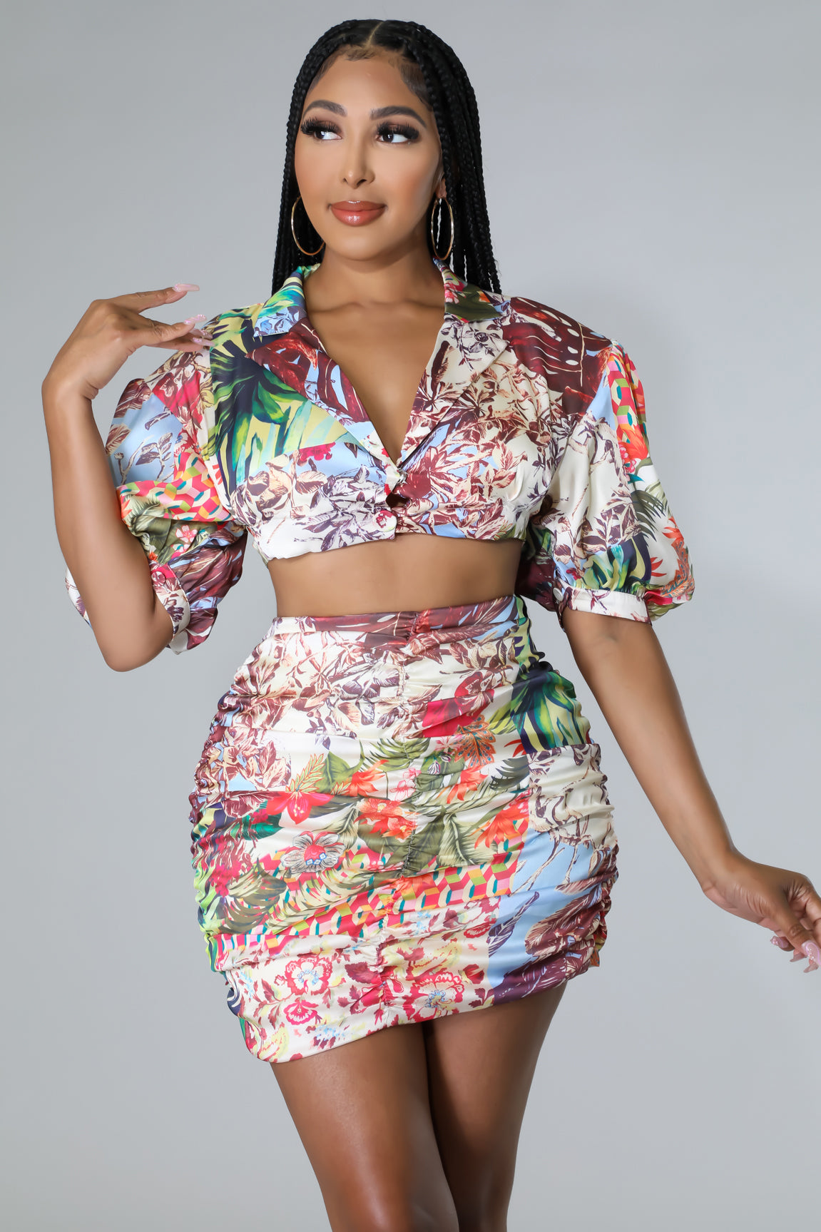 Garden Babe Skirt Set