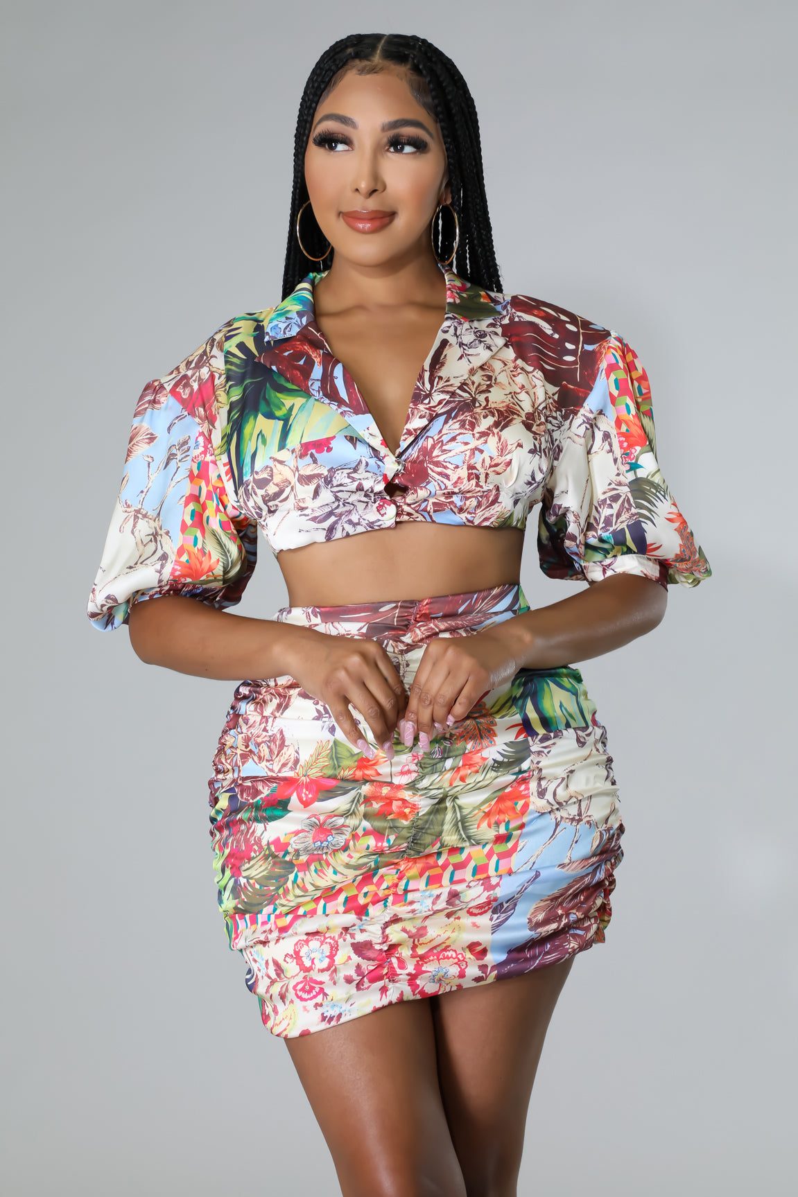 Garden Babe Skirt Set