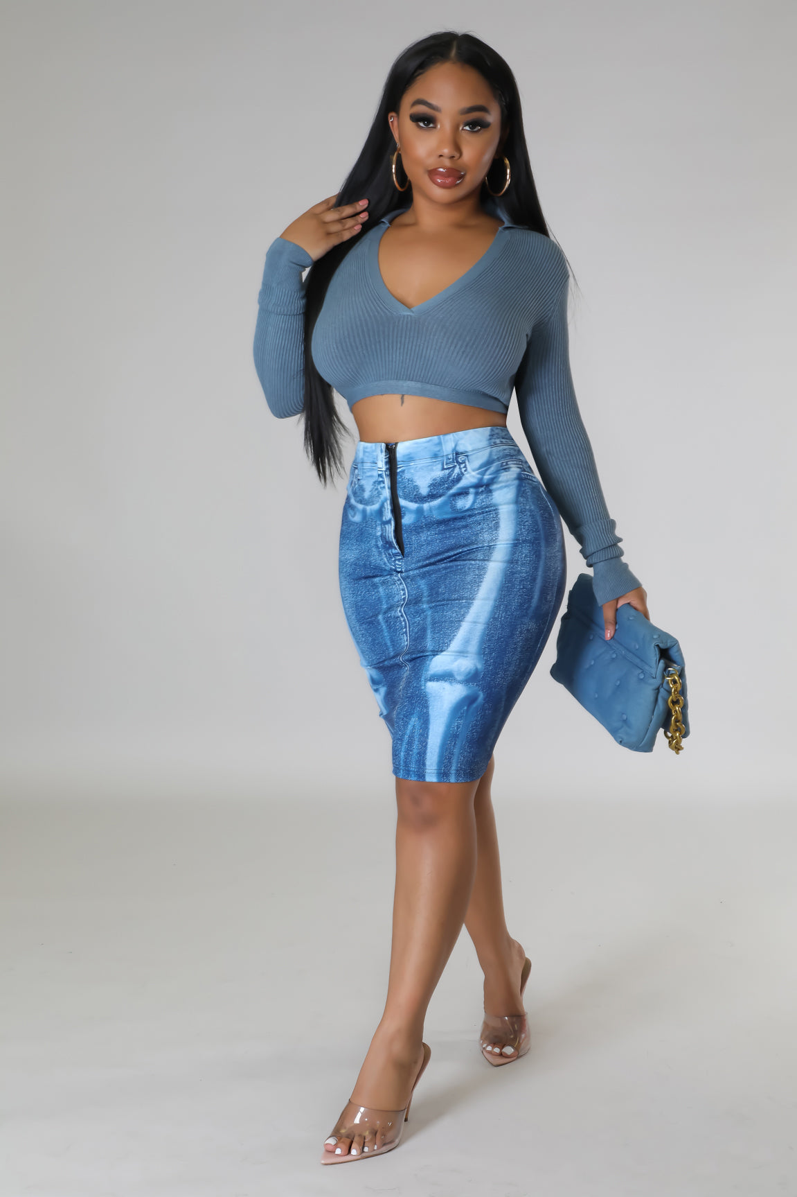 Denim Wild Skirt