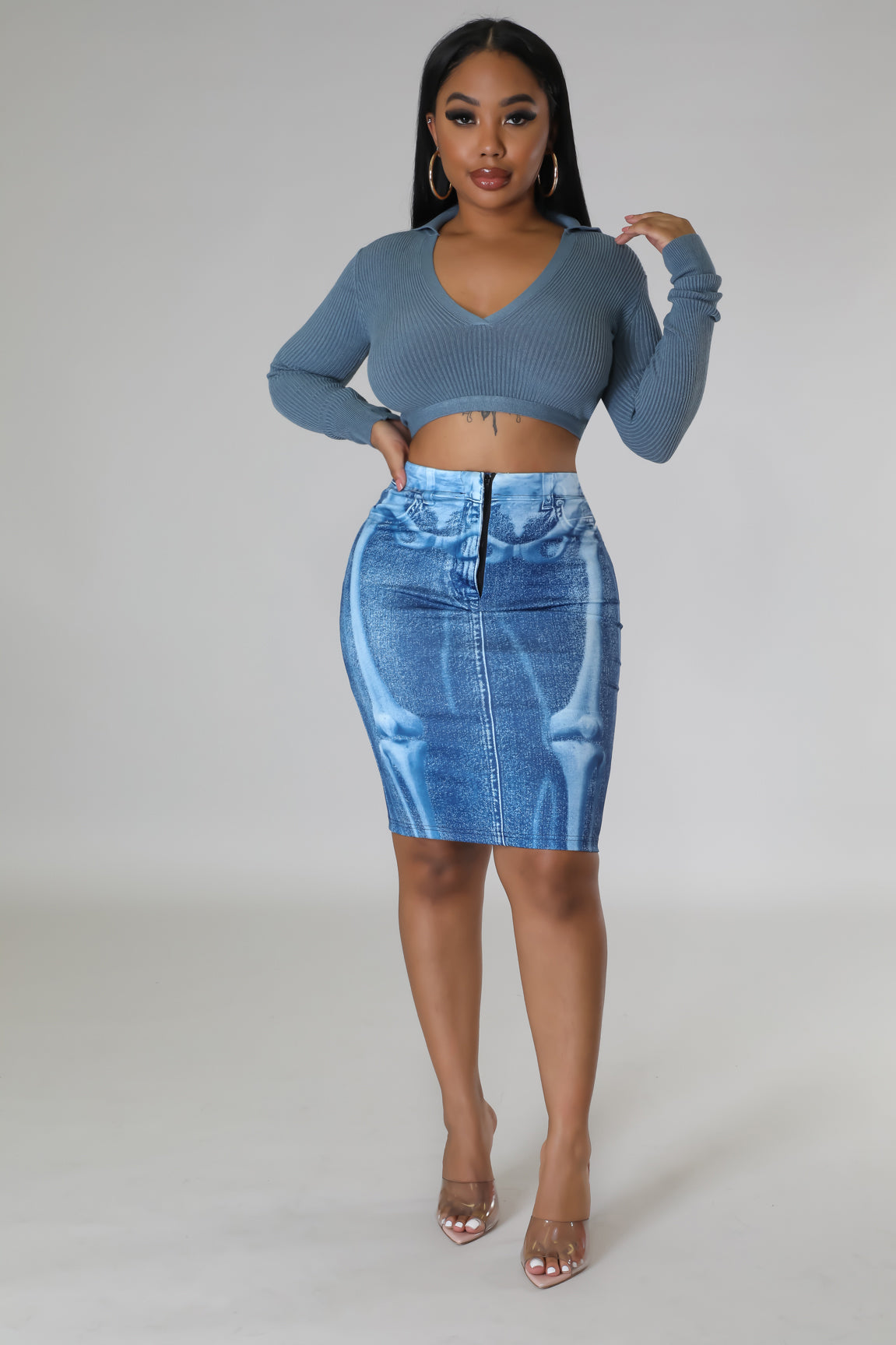 Denim Wild Skirt