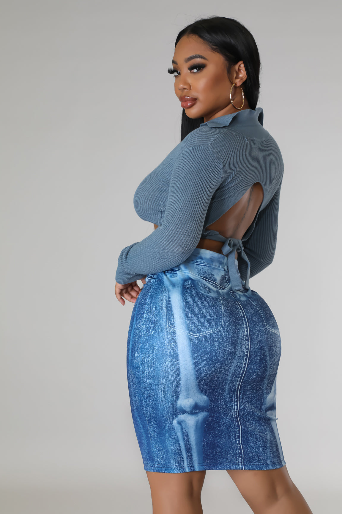 Denim Wild Skirt