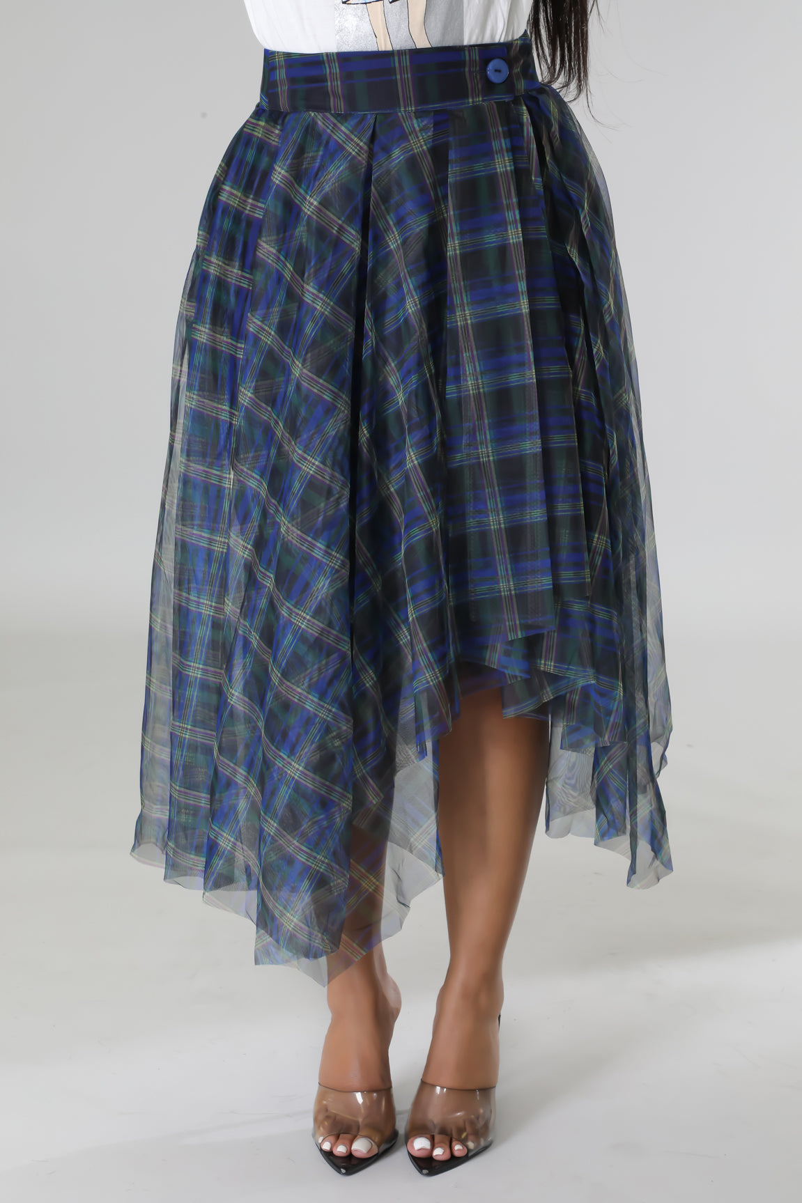 Plaid The Game Skirt