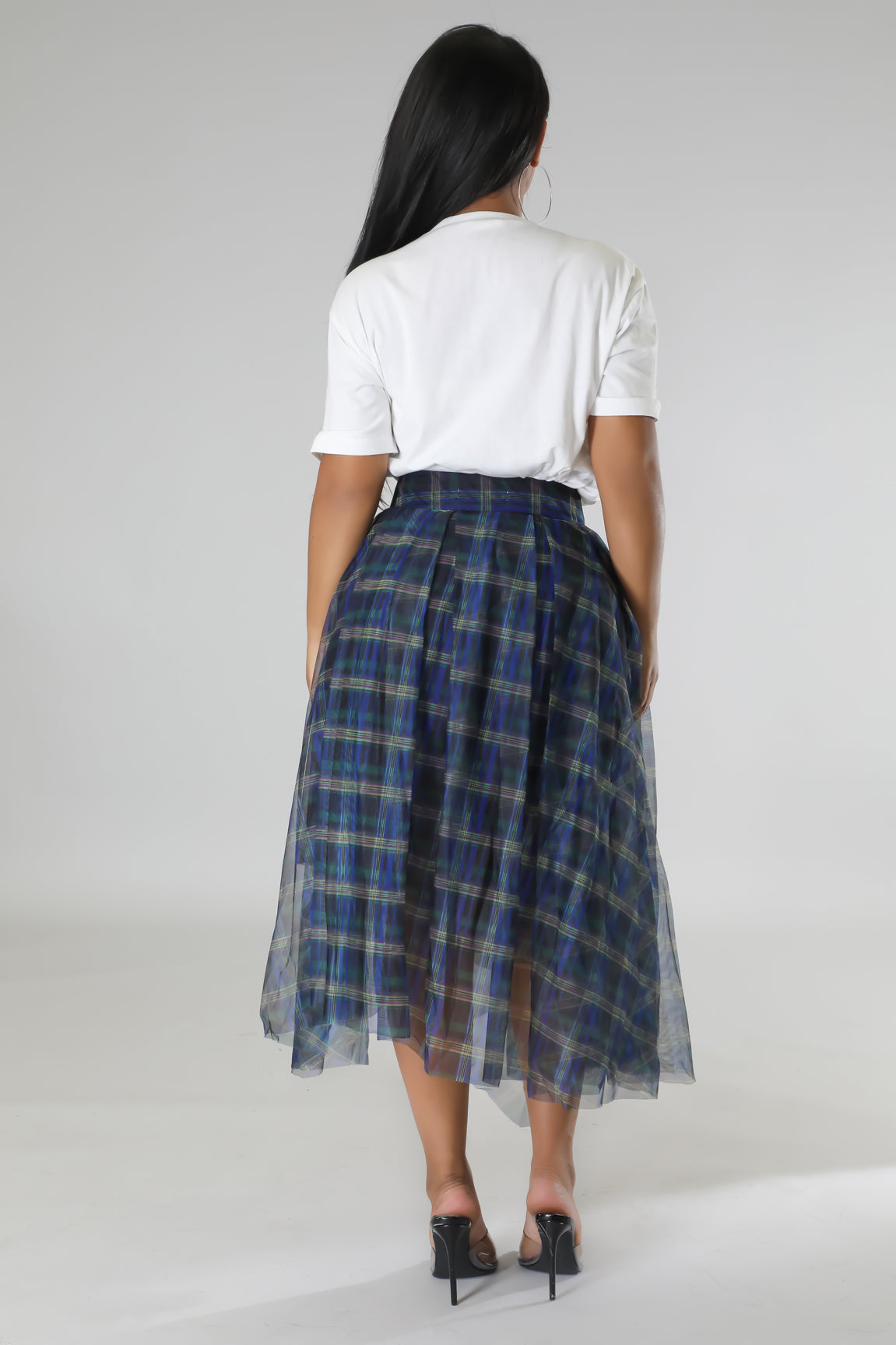 Plaid The Game Skirt