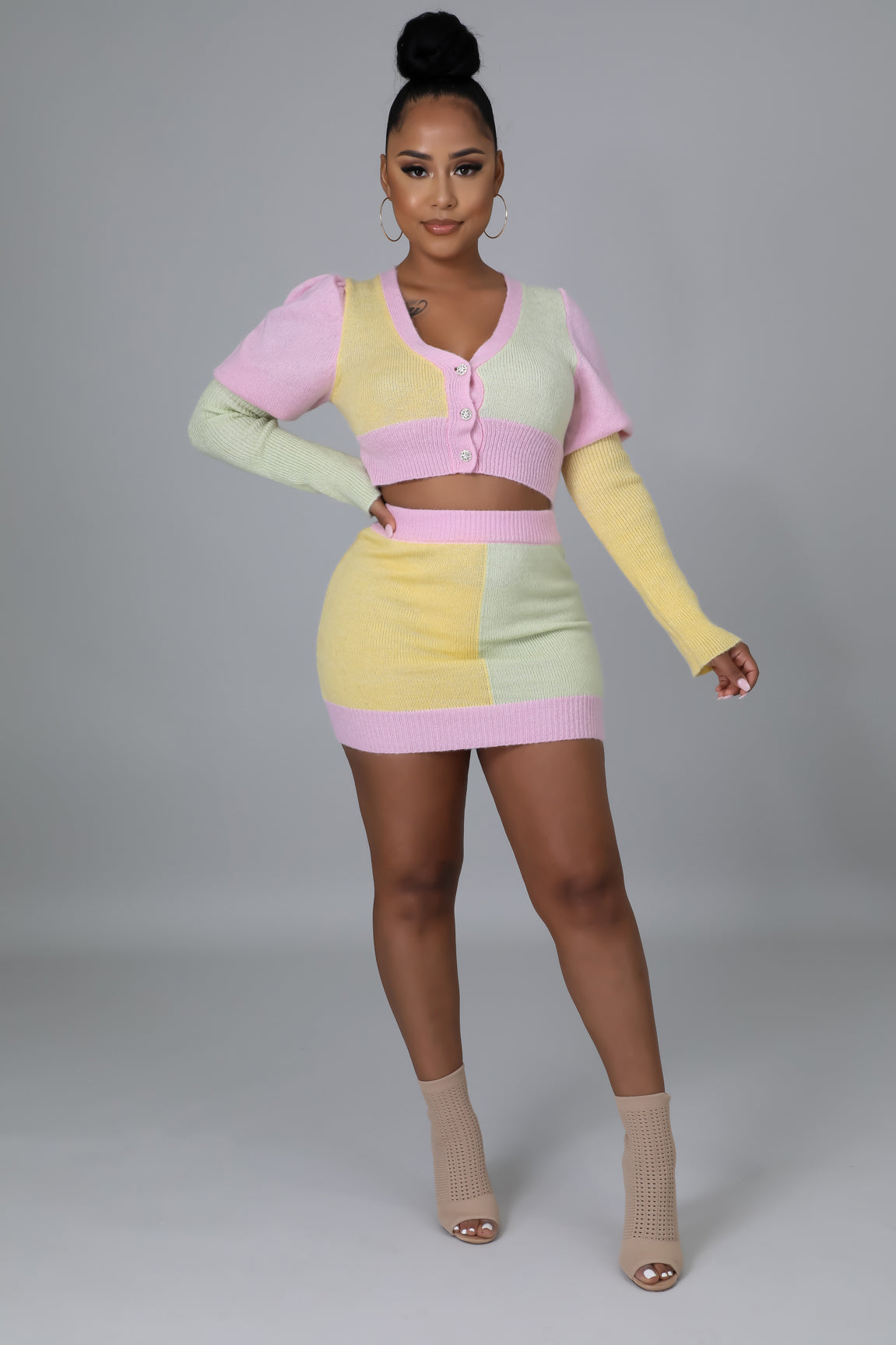 Can't Hide Skirt Set