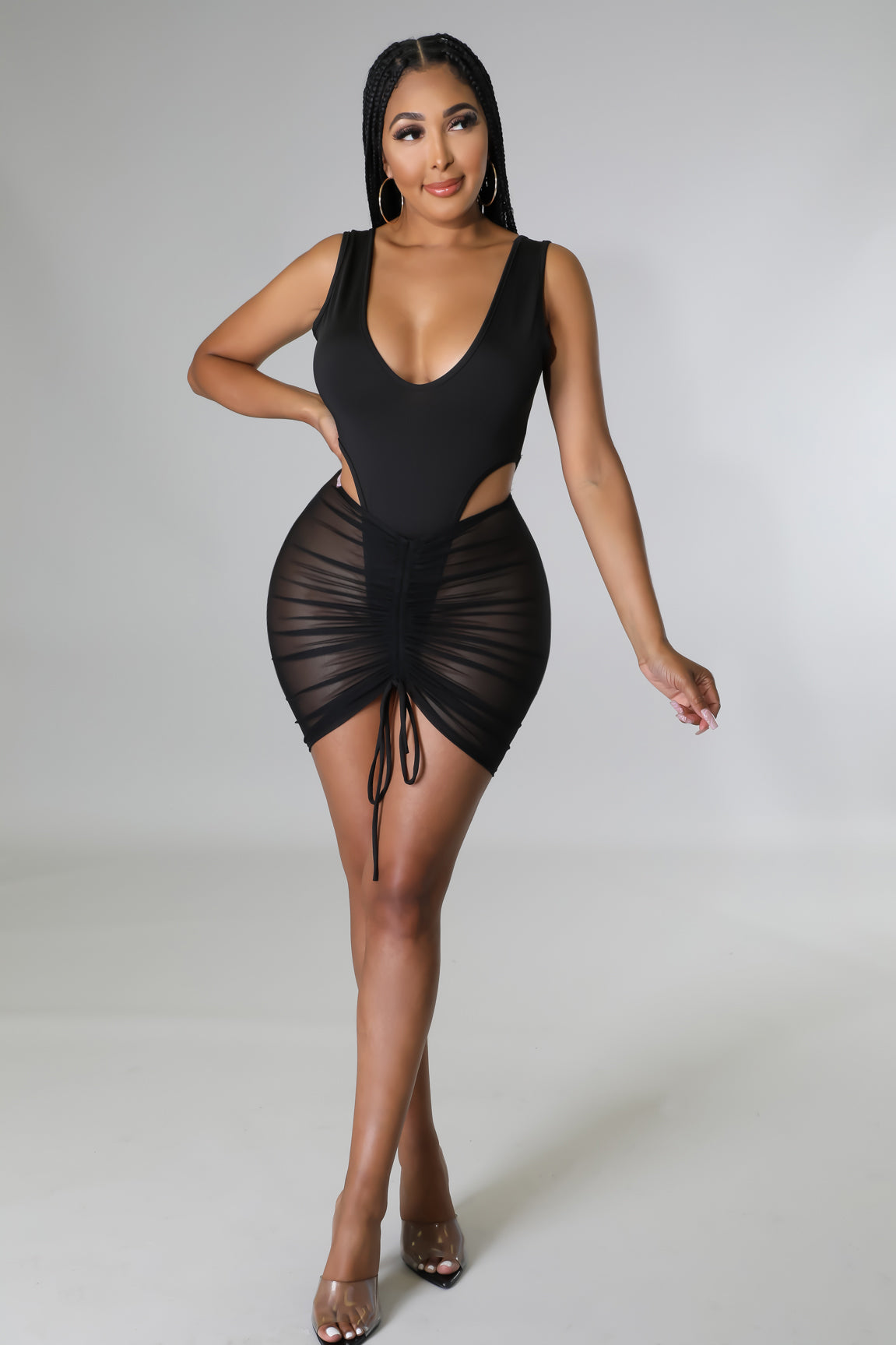 Summer Horizon Bodysuit Skirt Set