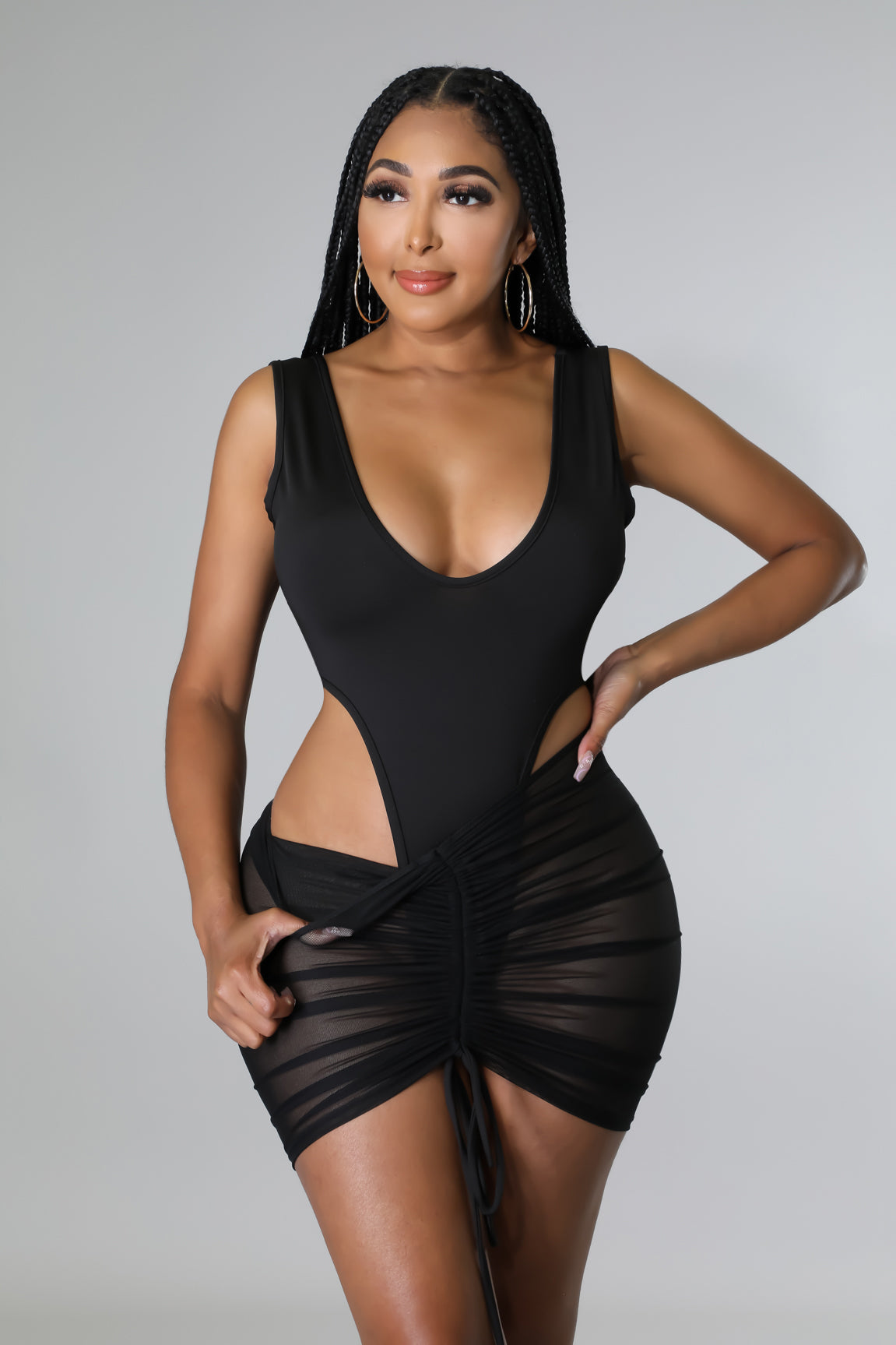 Summer Horizon Bodysuit Skirt Set