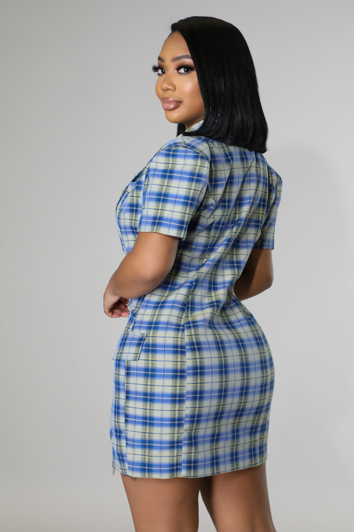 Plaid By Me Dress