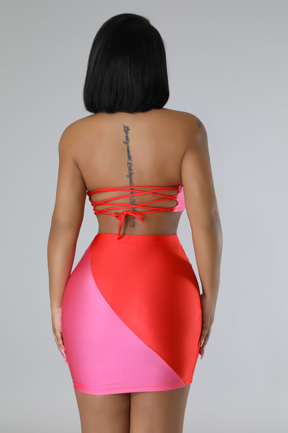 Mixed Moments Skirt Set