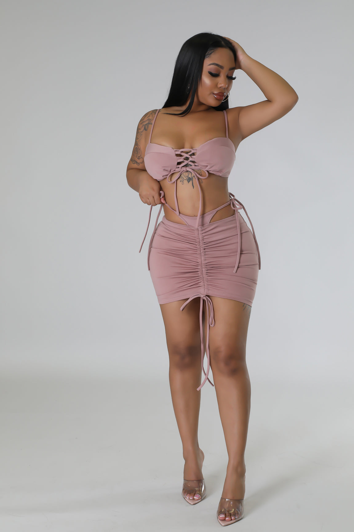 Drive Em' Wild Skirt Set – GitiOnline
