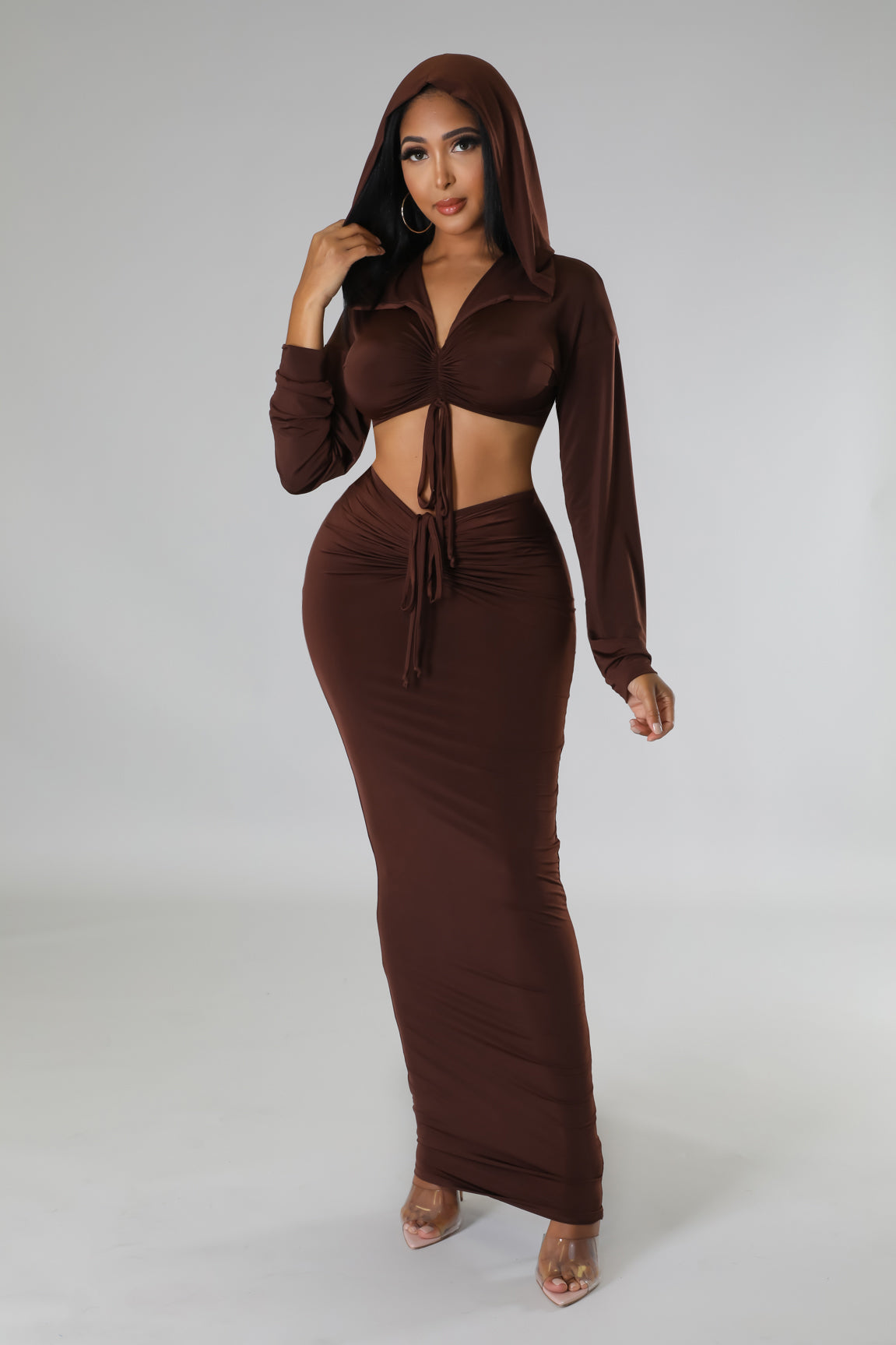 Fall Chic Babe Skirt Set