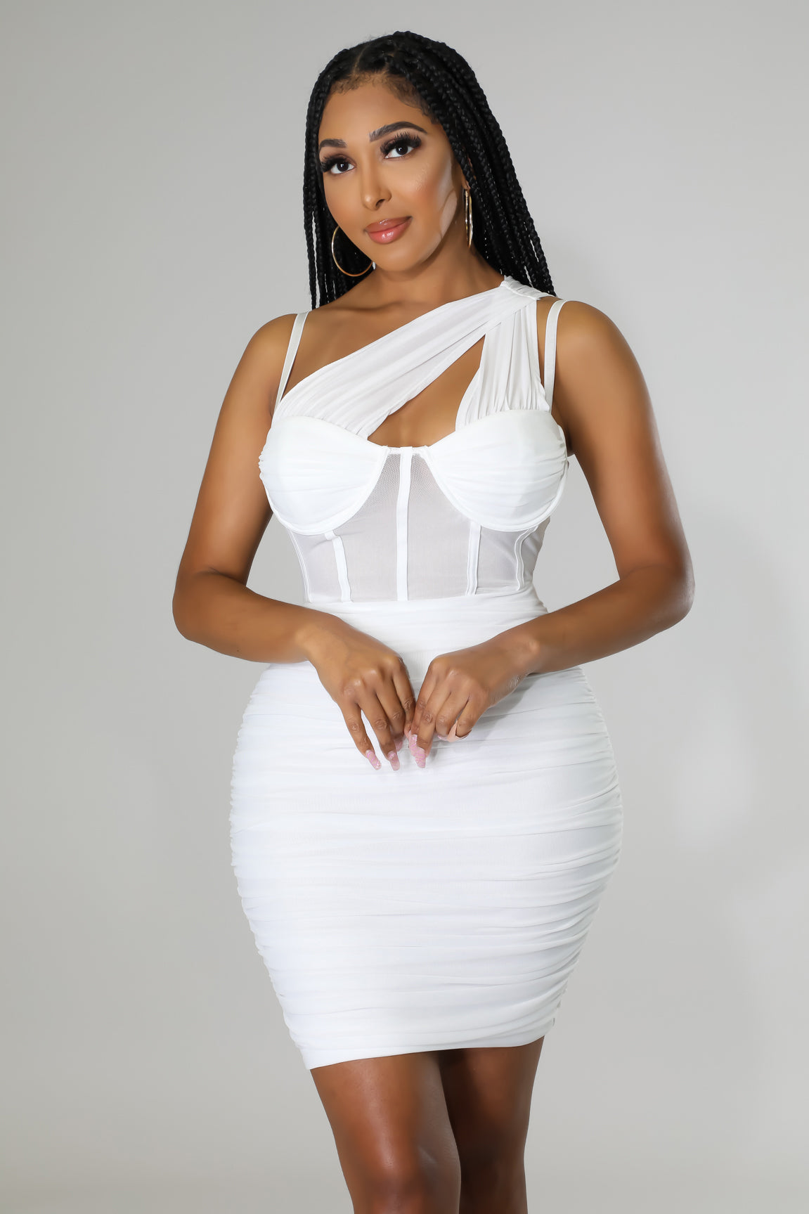 Flirtatious Honey Dress