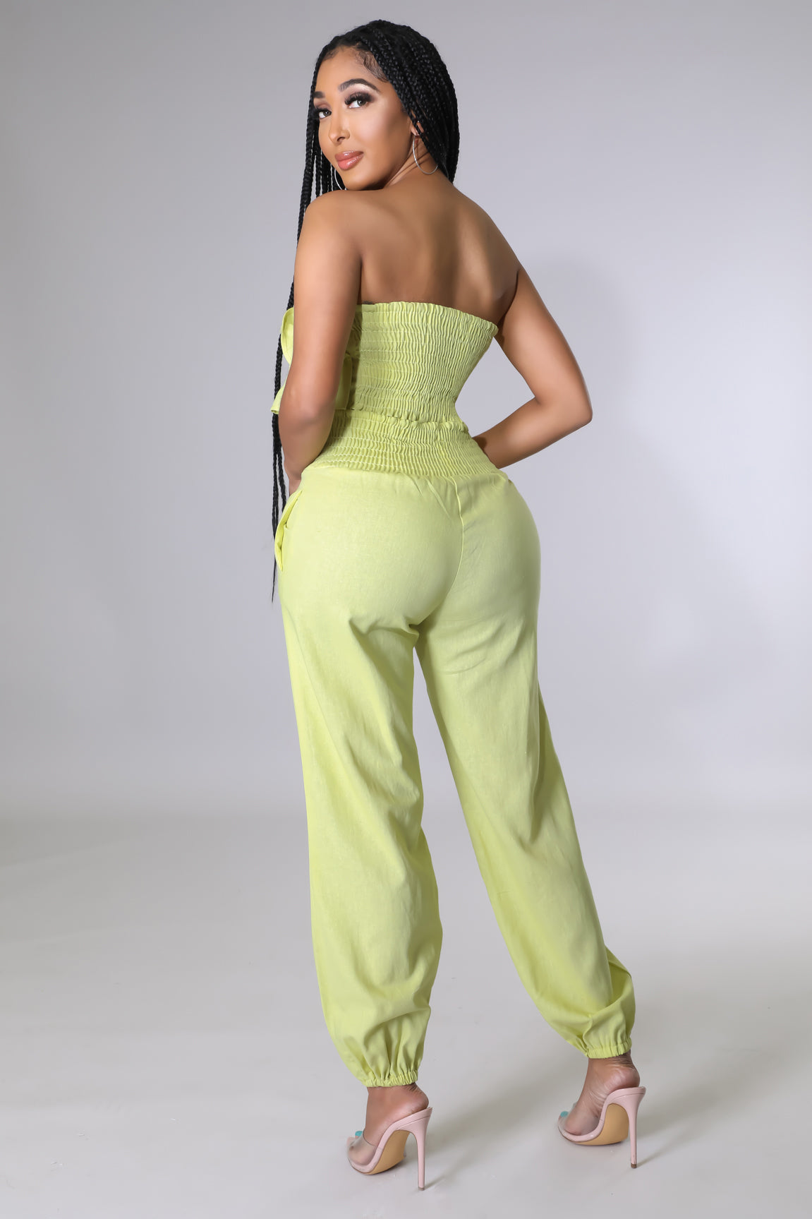 Tropical Season Pant Set