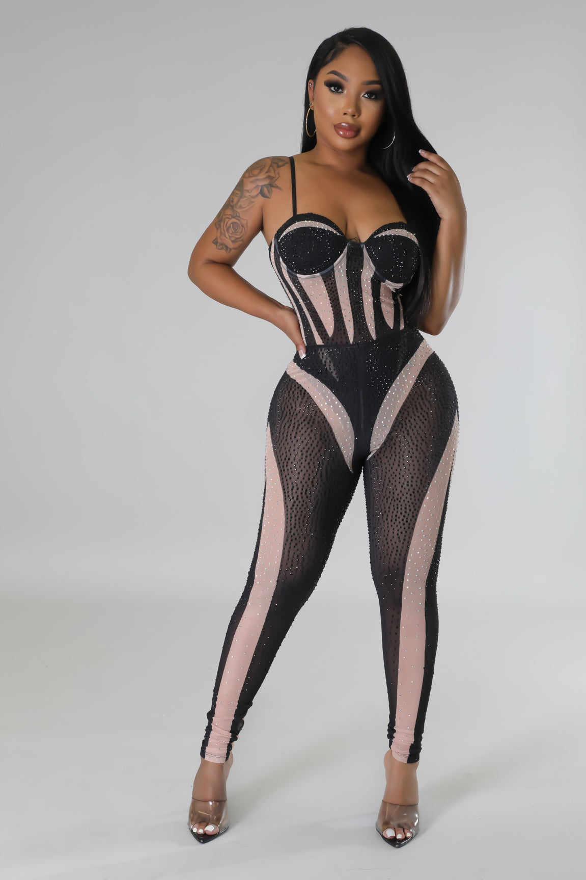 Jayda Babe Bodysuit Legging Set