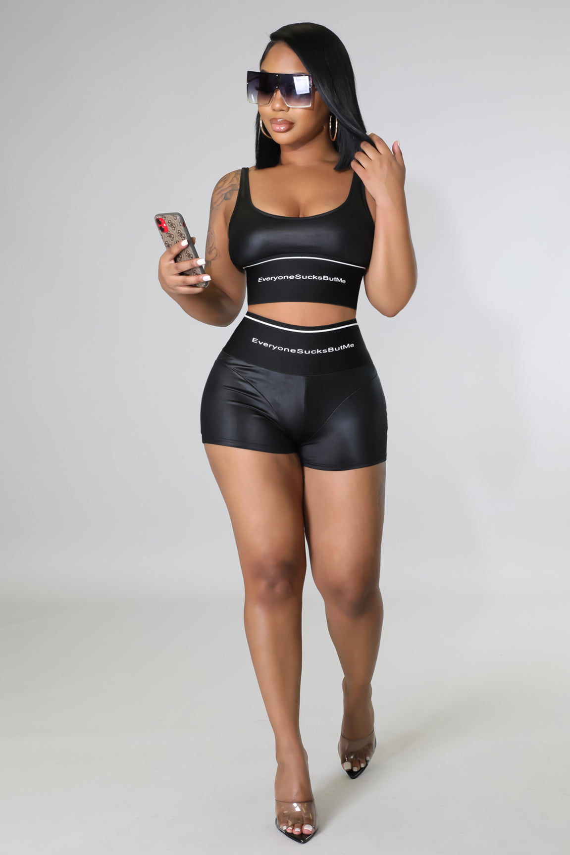 Rock The Gym Short Set