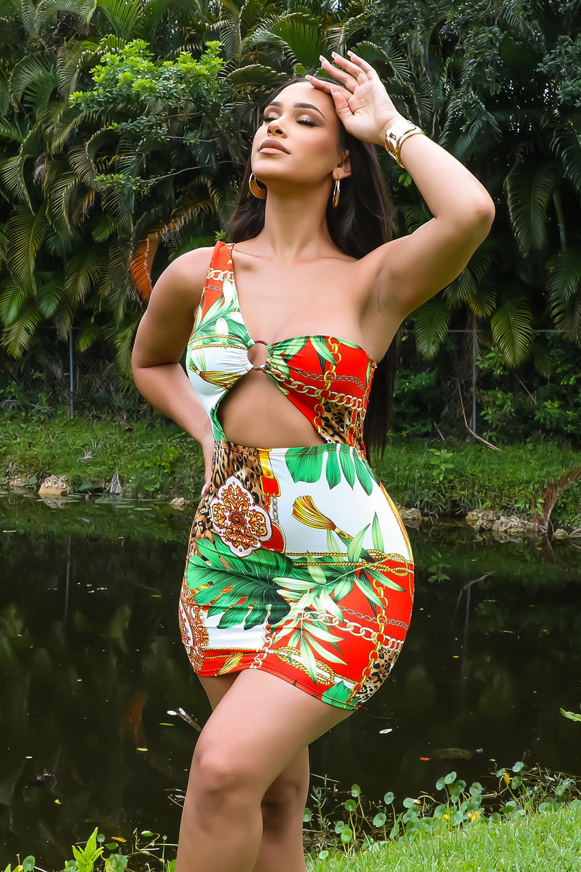 Tropical Steps Dress